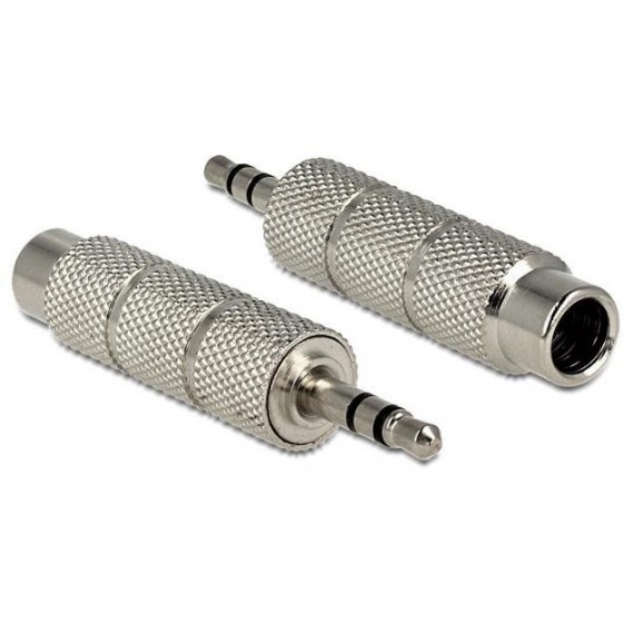 DELOCK ���������� ��� 3.5MM �� 6.3MM, METAL, SILVER