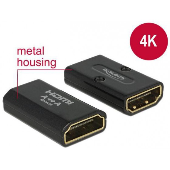DELOCK HDMI ���������� ��� HDMI-A FEMALE �� HDMI-A FEMALE - (65659)