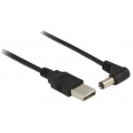 DELOCK ������� ��� USB �� DC 5.5 X 2.1MM, �������, 1.5M - (83578)