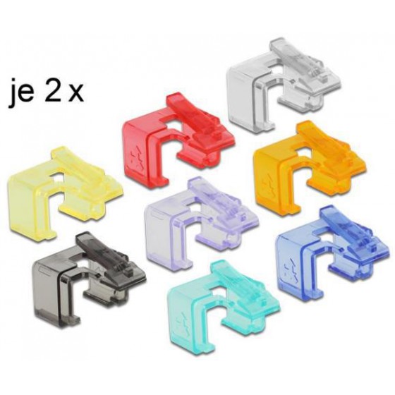 DELOCK RJ45 REPAIR CLIP STARTER SET
