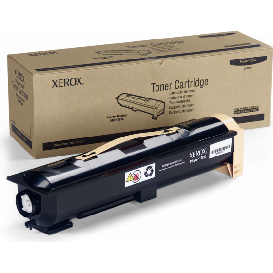 XEROX PHASER 5550 BLACK TONER (106R01294) (XER106R01294)