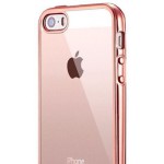 ���� TPU INOS APPLE IPHONE 5/5S/SE ELECTROPLATE ULTRA SLIM 0.3MM ���-�����