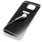 ���� TPU INOS SAMSUNG G925 GALAXY S6 EDGE MIRROR ULTRA SLIM 0.3MM ������ ����