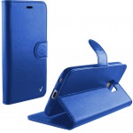 ���� IPHONE SE/5/5S 4.0 LEATHER-TPU BOOK STAND BLUE VL
