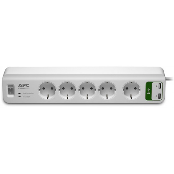 APC �����/�� SURG/TEL.PROT/USB CHARGER PM5U-GR 5�