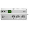 APC �����/�� SURG/TEL.PROT/USB CHARGER PM6U-GR 6�