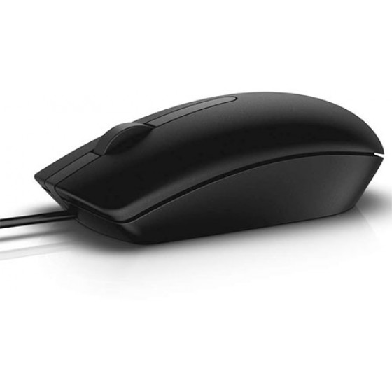 DELL MOUSE MS116 OPTICAL BLACK - (570-AAIR)