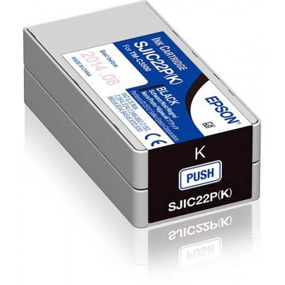 EPSON BLACK CRTR COLORWORKS C3500 33ML C33S020601