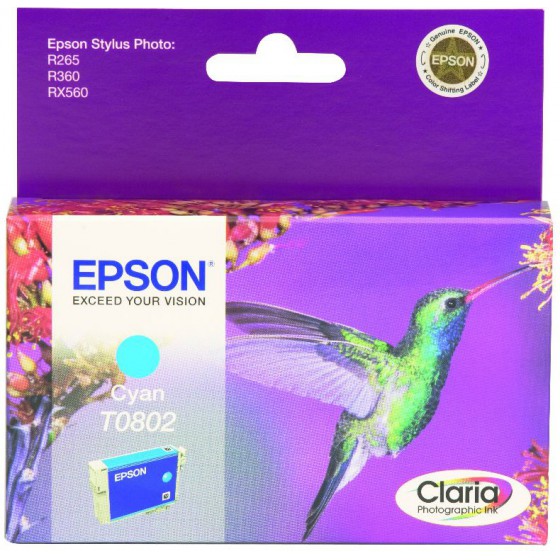 EPSON CLARIA CYAN CARTRIDGE C13T08024011