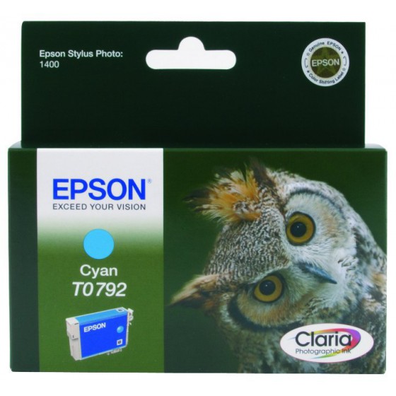 EPSON CYAN CLARIA INK CARTR C13T07924010