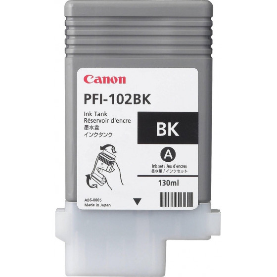 CANON PFI-102 BLACK - 130ML - 0895B001