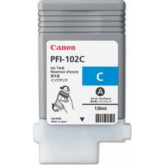 CANON PFI-102 CYAN - 130ML - 0896B001