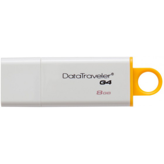 KINGSTON FLASH DISK USB3.0 DTIG4/8GB GEN.4 YELLOW