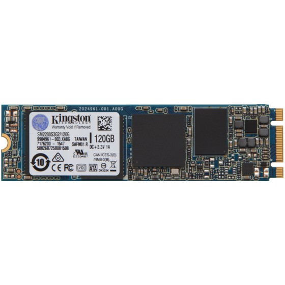 KINGSTON SSDNOW M.2 120GB SATA III G2 (NGFF) - (SM2280S3G2/120G)