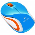 LOGITECH WIRELESS MINI MOUSE M187 BLUE 910-002733