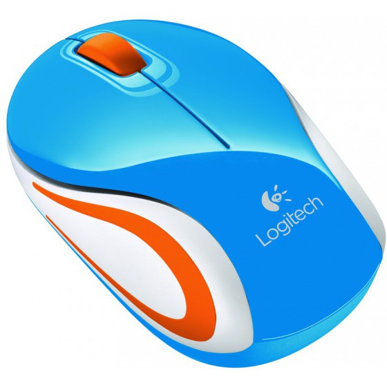 LOGITECH WIRELESS MINI MOUSE M187 BLUE 910-002733