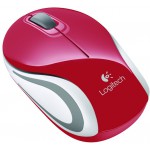 LOGITECH WIRELESS MINI MOUSE M187 RED 910-002732