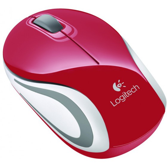 LOGITECH WIRELESS MINI MOUSE M187 RED 910-002732