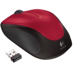 LOGITECH WIRELESS MOUSE M235 RED 910-002496