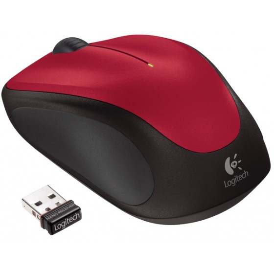 LOGITECH WIRELESS MOUSE M235 RED 910-002496