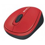 MS WIRELESS MOBILE MOUSE 3500 RED GLOSS - (GMF-00293)