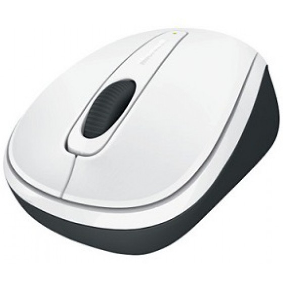 MS WIRELESS MOBILE MOUSE 3500 WHITE GLOSS - (GMF-00294)
