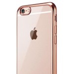 ���� TPU INOS APPLE IPHONE 6/ IPHONE 6S ELECTROPLATE ULTRA SLIM 0.3MM ���-����� - (5205598081263)
