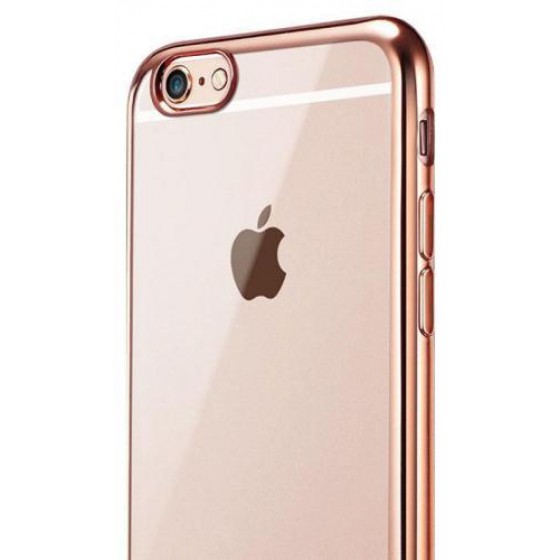 ���� TPU INOS APPLE IPHONE 6/ IPHONE 6S ELECTROPLATE ULTRA SLIM 0.3MM ���-����� - (5205598081263)