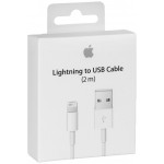 APPLE LIGHTNING MD819ZM/A USB ���������-DATA 2M WHITE PACKING OR BLISTER - (4547597815533)