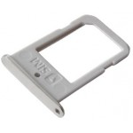 SIM CARD HOLDER FOR SAMSUNG G925 GALAXY S6 EDGE WHITE OEM