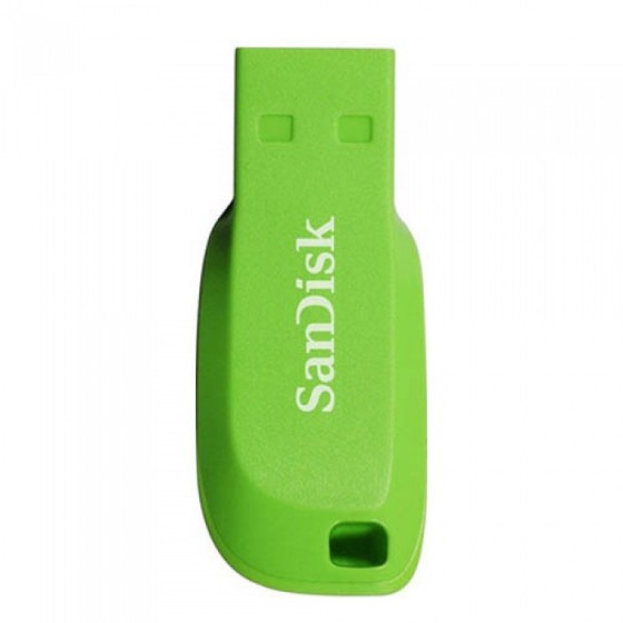 SANDISK SDCZ50C-064G-B35GE USB 2.0 CRUZER BLADE 64GB GREEN