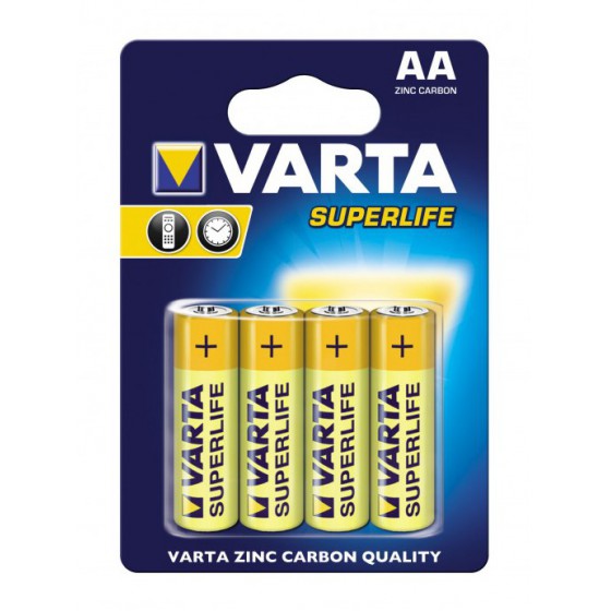 VARTA 2006 ����.4 ZINC CARBON SUPERLIFE AA