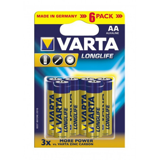 VARTA 4106 ����.6 A������� LONGLIFE AA