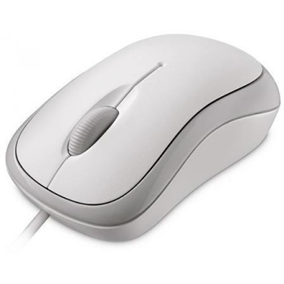 MOUSE MICROSOFT L2 BASIC MAC/WIN USB EMEA OPTICAL WHITE - (P58-00060)