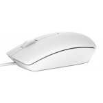 DELL MOUSE MS116 OPTICAL WIRED WHITE - (570-AAIP)