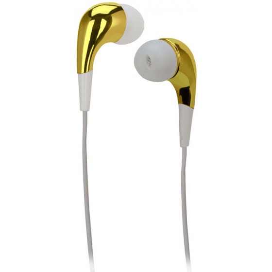 MELICONI 497434 MYSOUND SPEAK MIRROR GOLD IN-EAR STEREO HEADSET (WITH MICROPHONE - (8006023243792)
