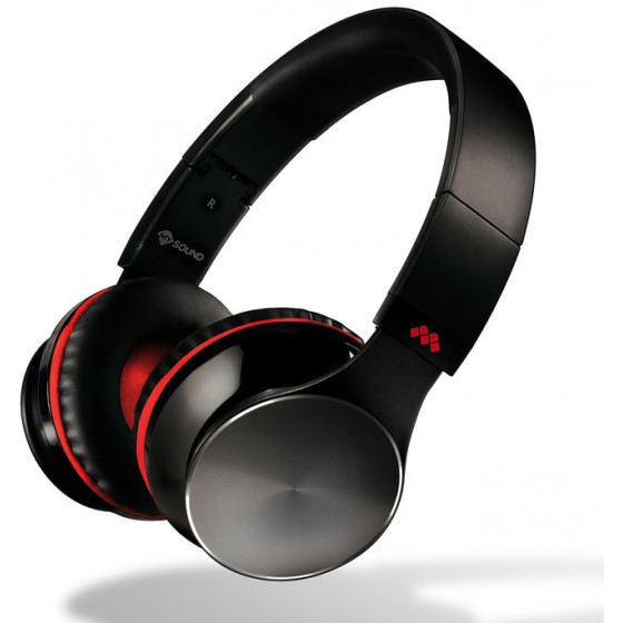 MELICONI 497398 MYSOUND SPEAK AIR BLACK BT ON-EAR STEREO HEADPHONE (WITH MICROPH - (8006023238897)