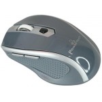 POWERTECH WIRELESS MOUSE, ������, 1600 DPI, ������ �������, GRAY - (PT-300)