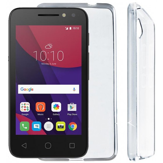 ���� ALCATEL PIXI 4 4 4034D SLIMCOLOR TPU WHITE VOLTE-TEL