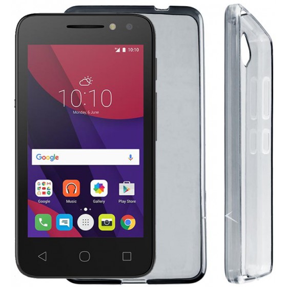 ���� ALCATEL PIXI 4 4 4034D SLIMCOLOR TPU GREY VOLTE-TEL