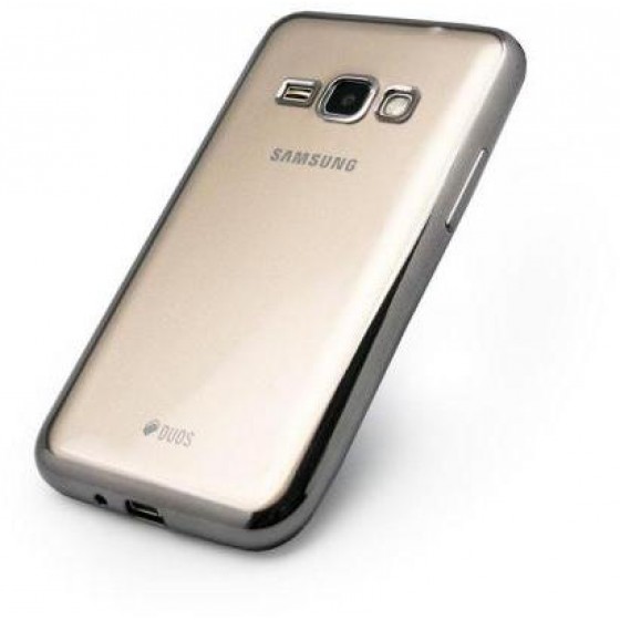 ���� TPU INOS SAMSUNG J120F GALAXY J1 (2016) ELECTROPLATE ULTRA SLIM 0.3MM ������ ����