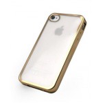 ���� TPU INOS APPLE IPHONE 4/4S ELECTROPLATE ULTRA SLIM 0.3MM �����