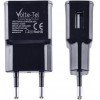 USB TRAVEL CHARGER MINI VOLTE-TEL VLU25 2500MA BLACK