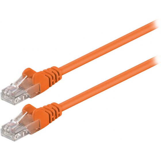 GOOBAY 95201 CAT 5E U/UTP PATCH CABLE 0.25M ORANGE - (4040849952012)