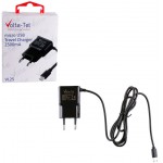 MICRO USB TRAVEL VOLTE-TEL VL25 2500MA 1.2M BLACK