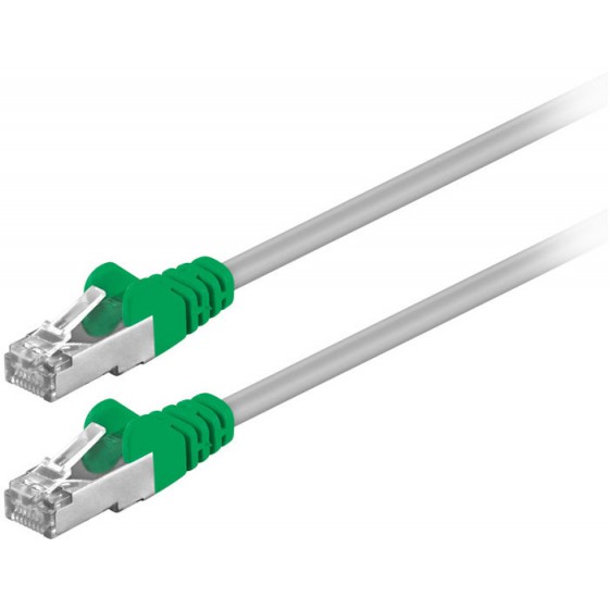 GOOBAY 50188 CAT5E F/UTP CROSS-PATACH CABLE GREY 3M CCA