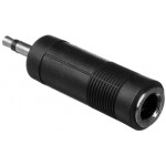POWERTECH ADAPTER MONO 3.5MM M/F 6.35MM - NIKEL, 5 ��� - (CAB-J023)