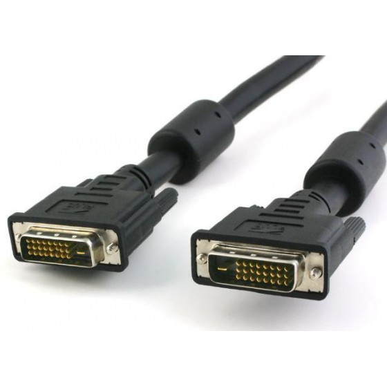 POWERTECH ������� DVI D 24 1 M-M,(2XF) 3M - (CAB-DVI004)