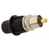 TELECOM RCA MALE UNIVERSAL CONNECTOR, WITH CAP 5 ���.