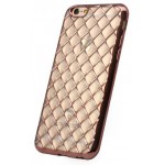 ���� TPU INOS APPLE IPHONE 6/6S ELECTROPLATE CUBES ULTRA SLIM 0.3MM ���-�����